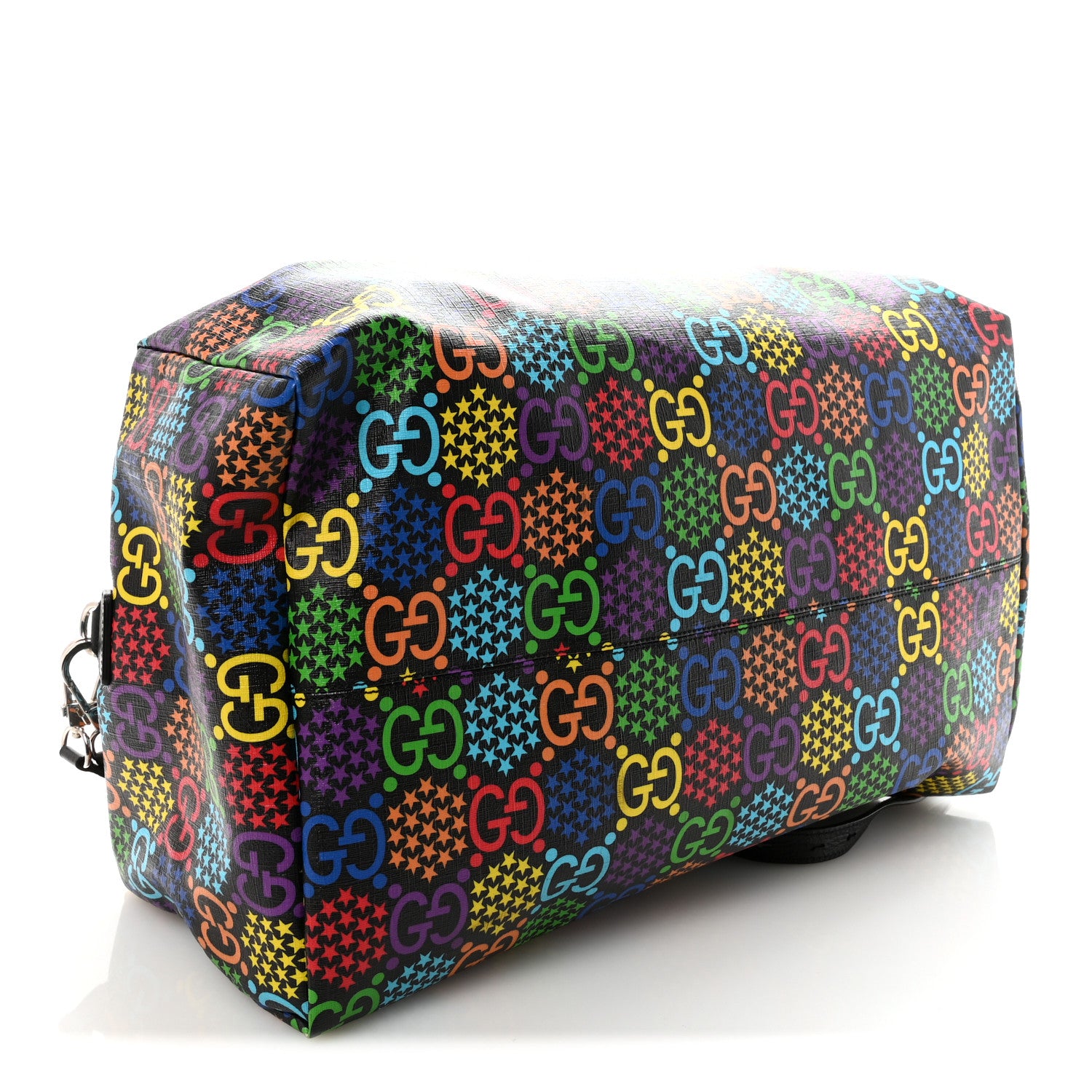 Gucci GG Supreme Monogram Psychedelic Duffle Backpack Black Multicolor 3 of 10