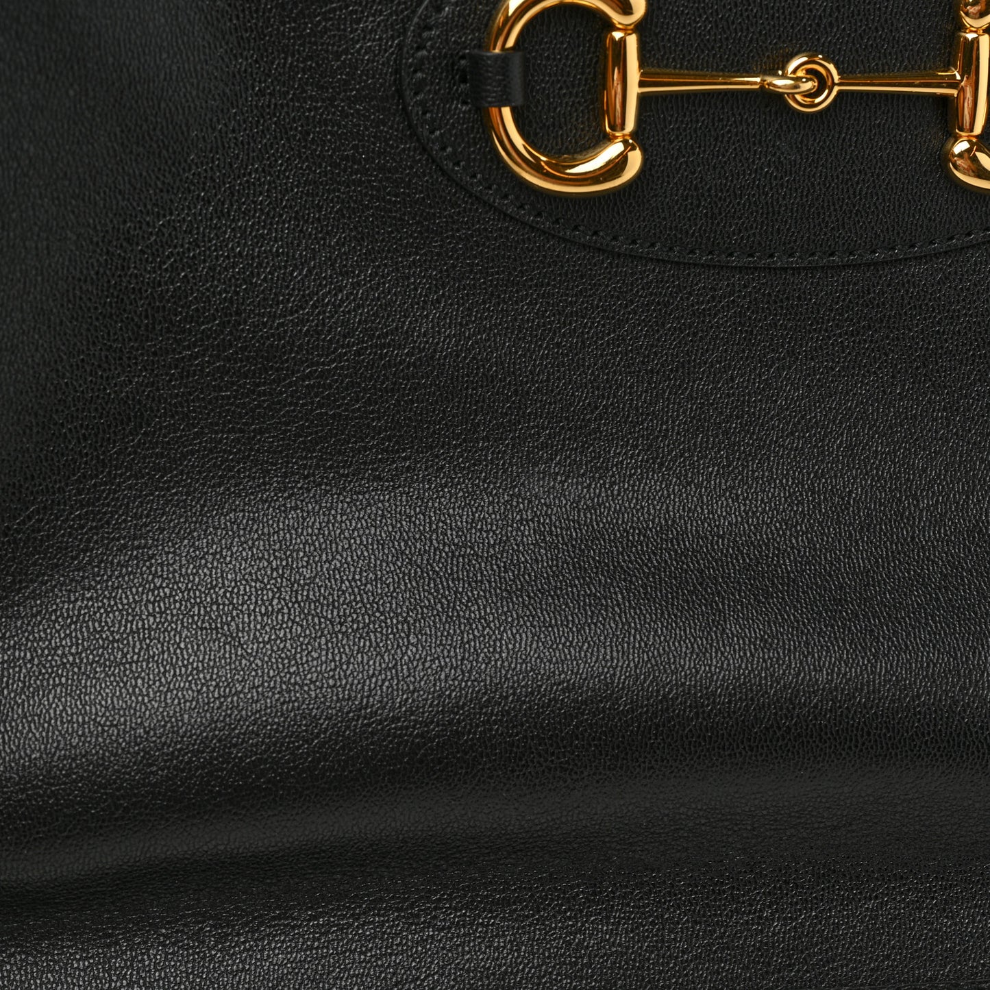 Calfskin Large Horsebit 1955 Tote Bag Black