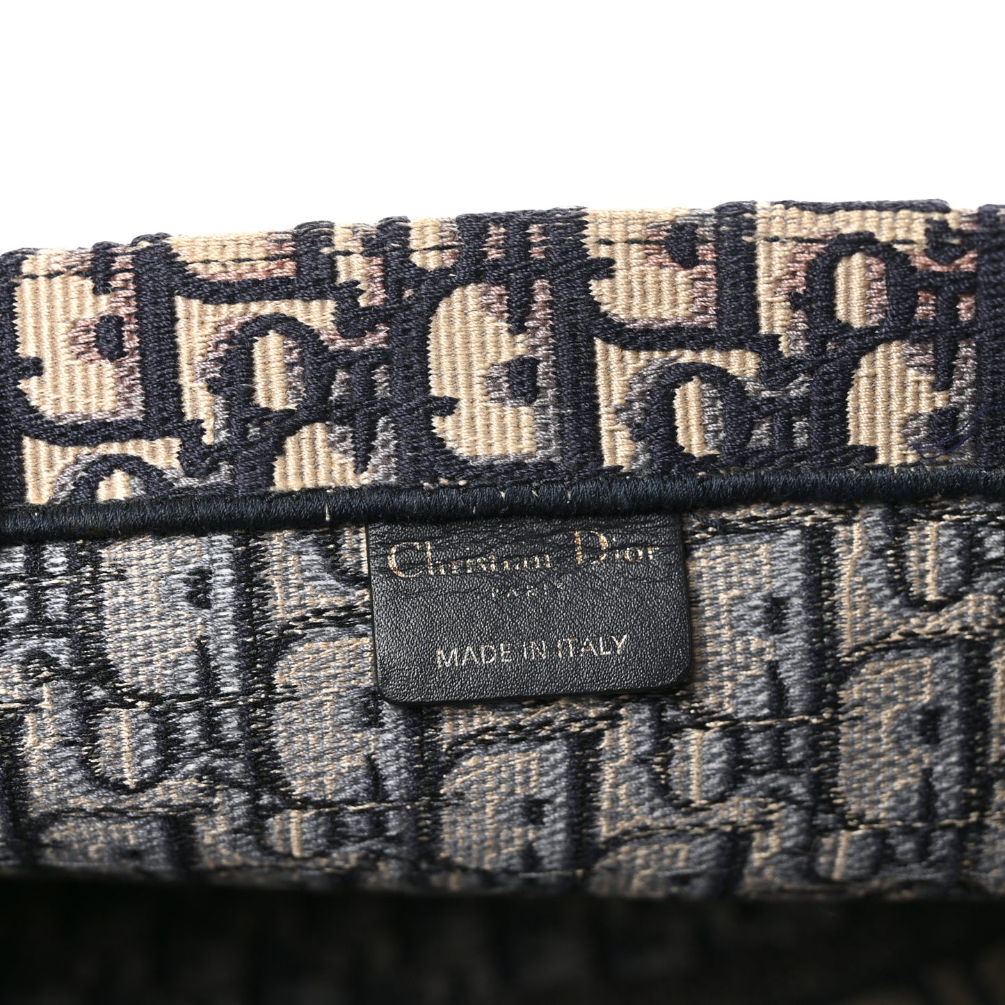 Oblique Large Book Tote Blue Multicolor