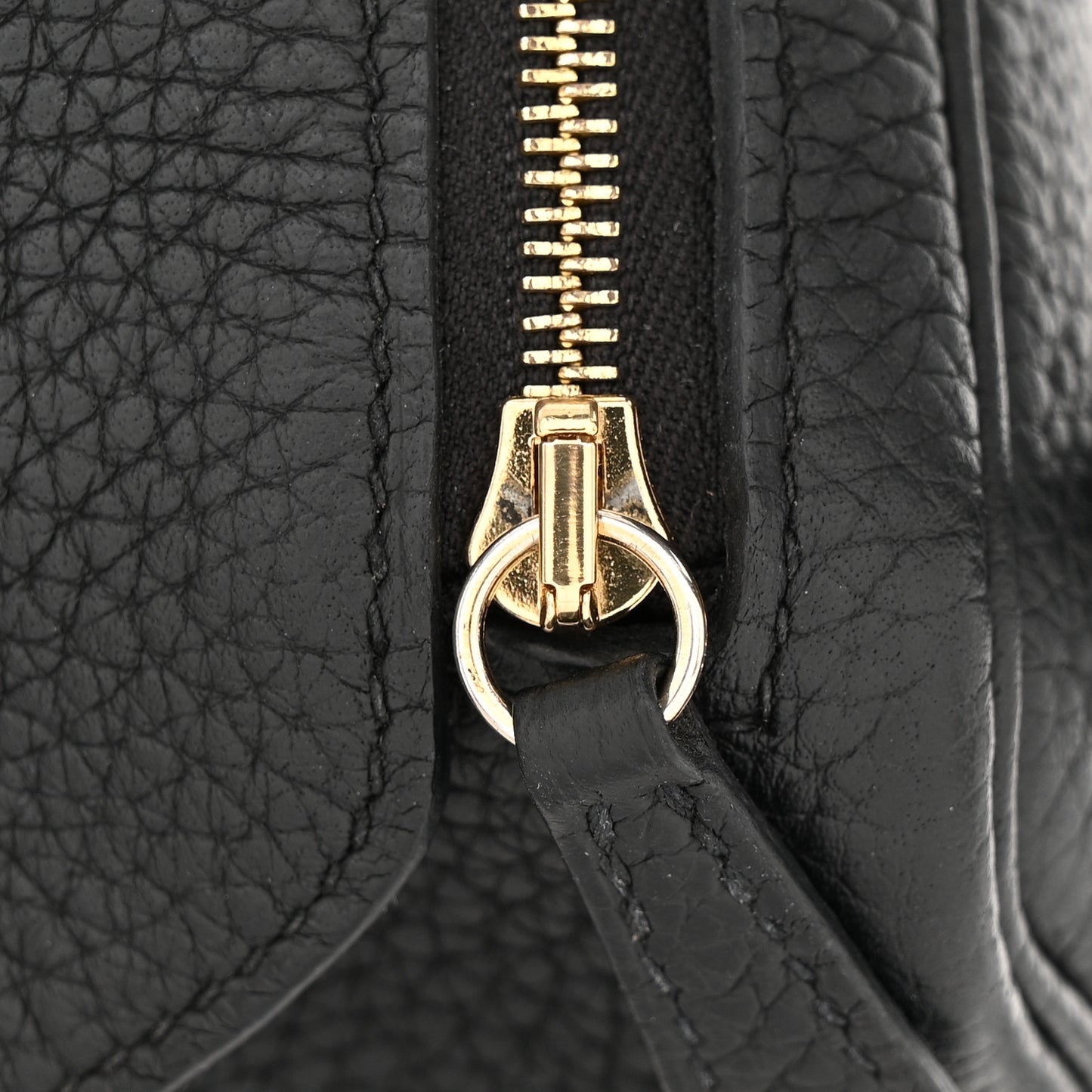 Taurillon Clemence Mini Lindy 20 Black