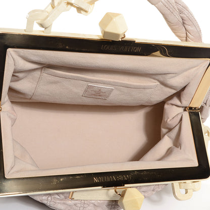Louis Vuitton Lambskin Olympe Nimbus Cirrus Ecru 5 of 7