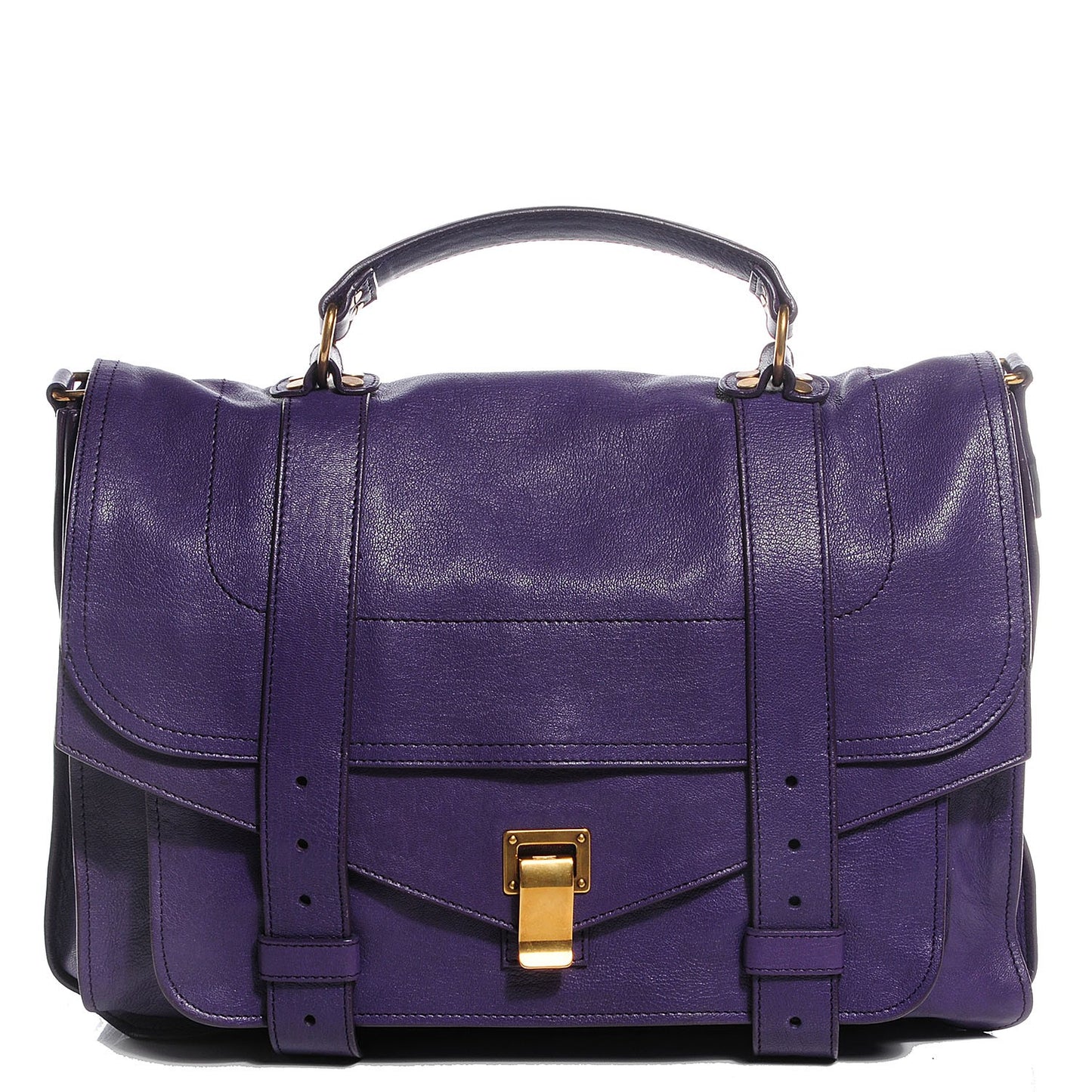 Lambskin Large PS1 Satchel Violet