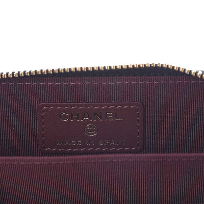 Chanel Caviar Quilted Zip Coin Purse Black 6 of 8
