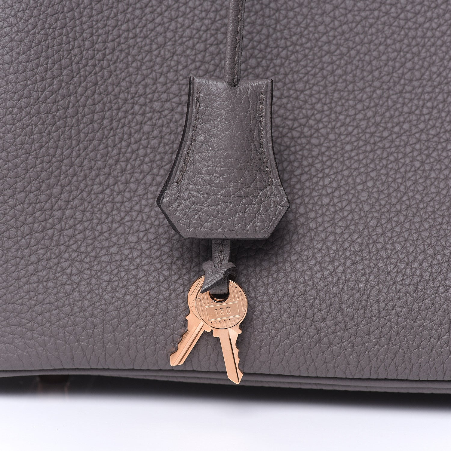 Hermes Togo Birkin 30 Etain 27 of 28