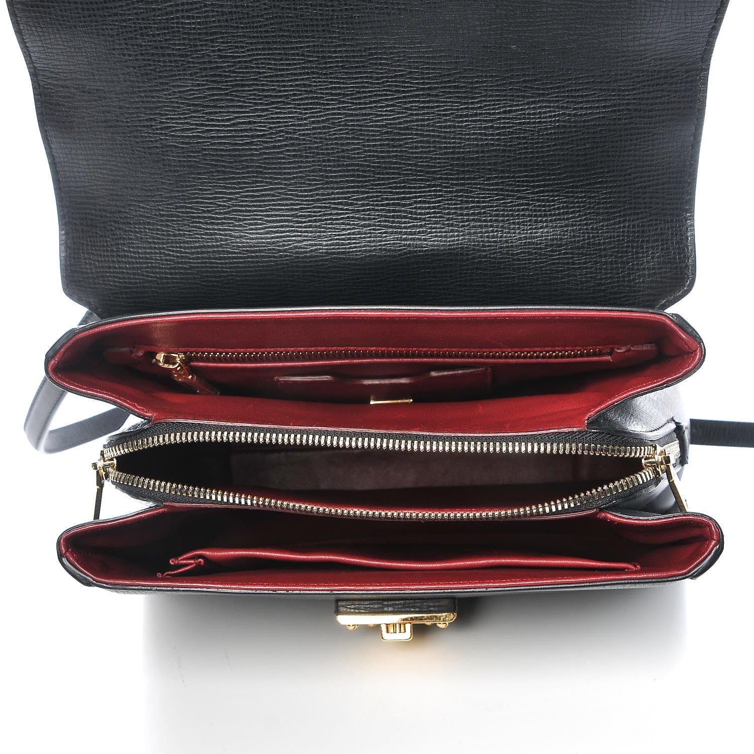 Dolce & Gabbana Calfskin Lucia Top Handle Tote Black 5 of 6