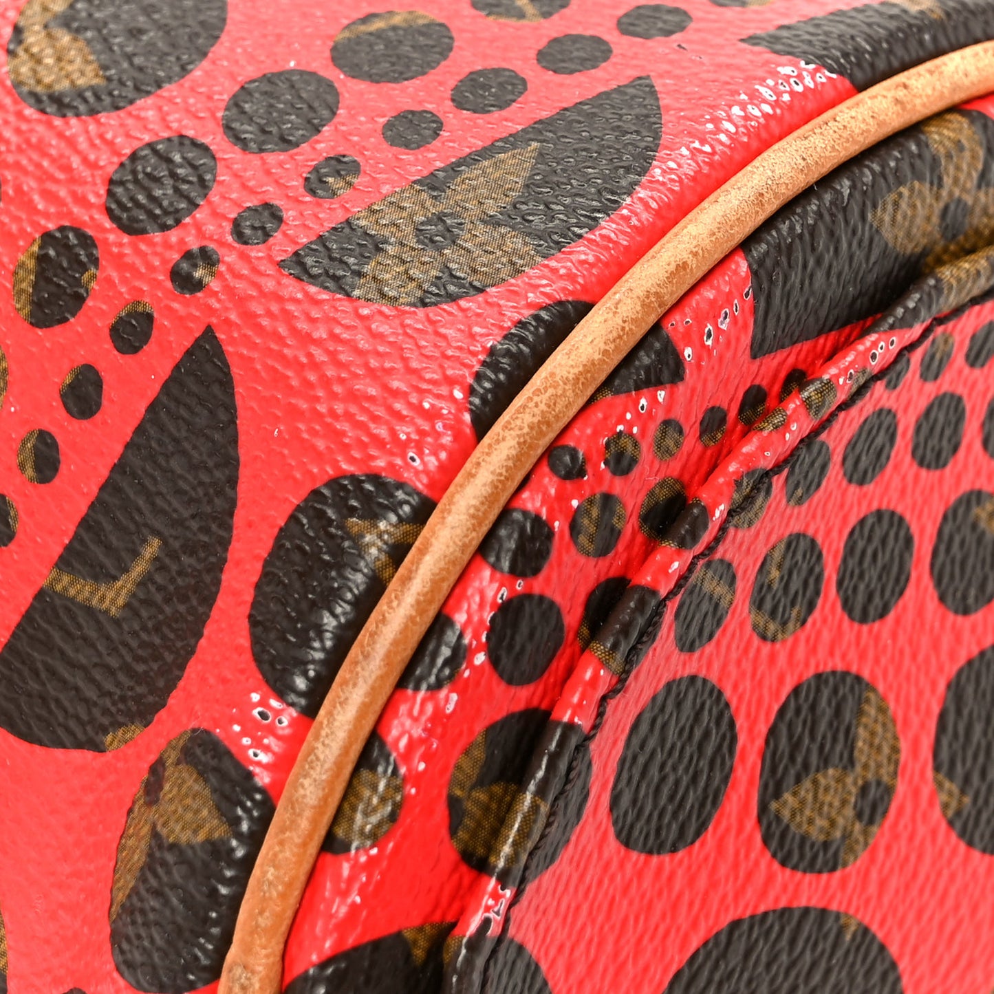 Monogram Kusama Pumpkin Dots Papillon 30 Red