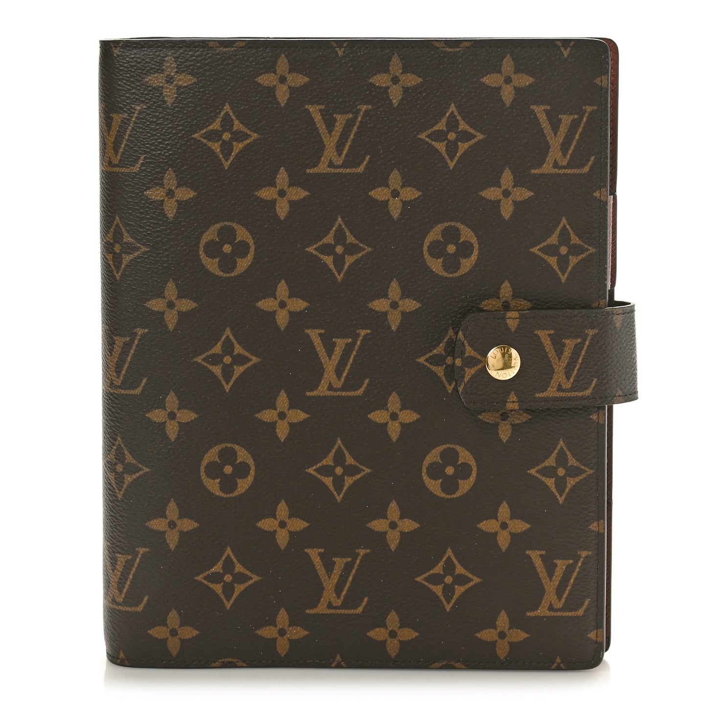 Monogram Large Ring Agenda Cover
