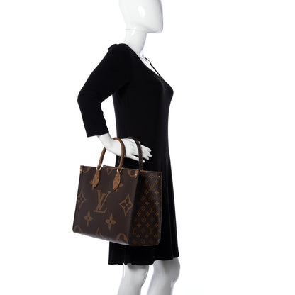 Louis Vuitton Reverse Monogram Giant Onthego MM 3 of 13