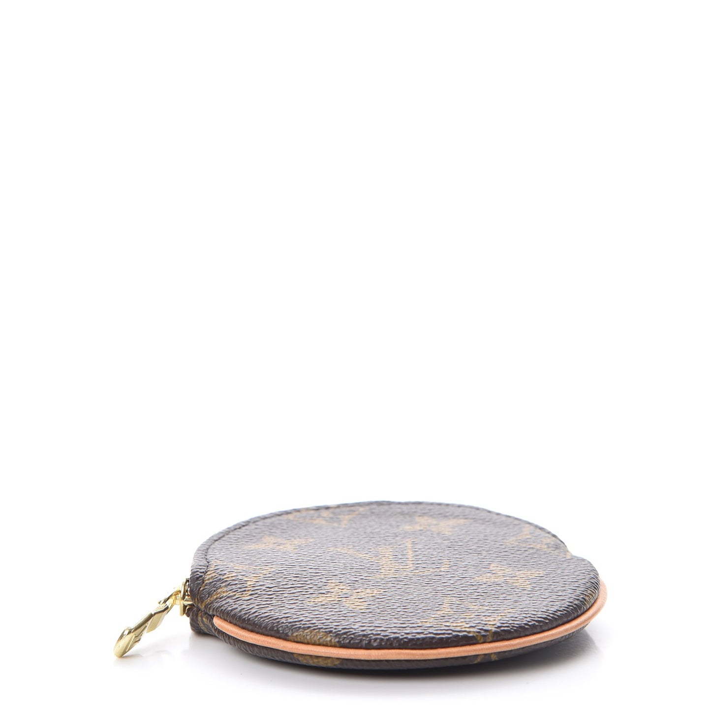 Monogram Round Coin Purse