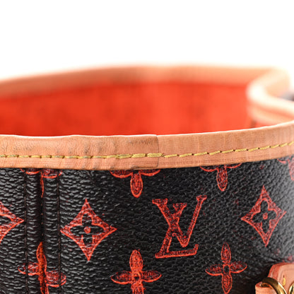 Louis Vuitton Catogram Neverfull MM Marron 15 of 15