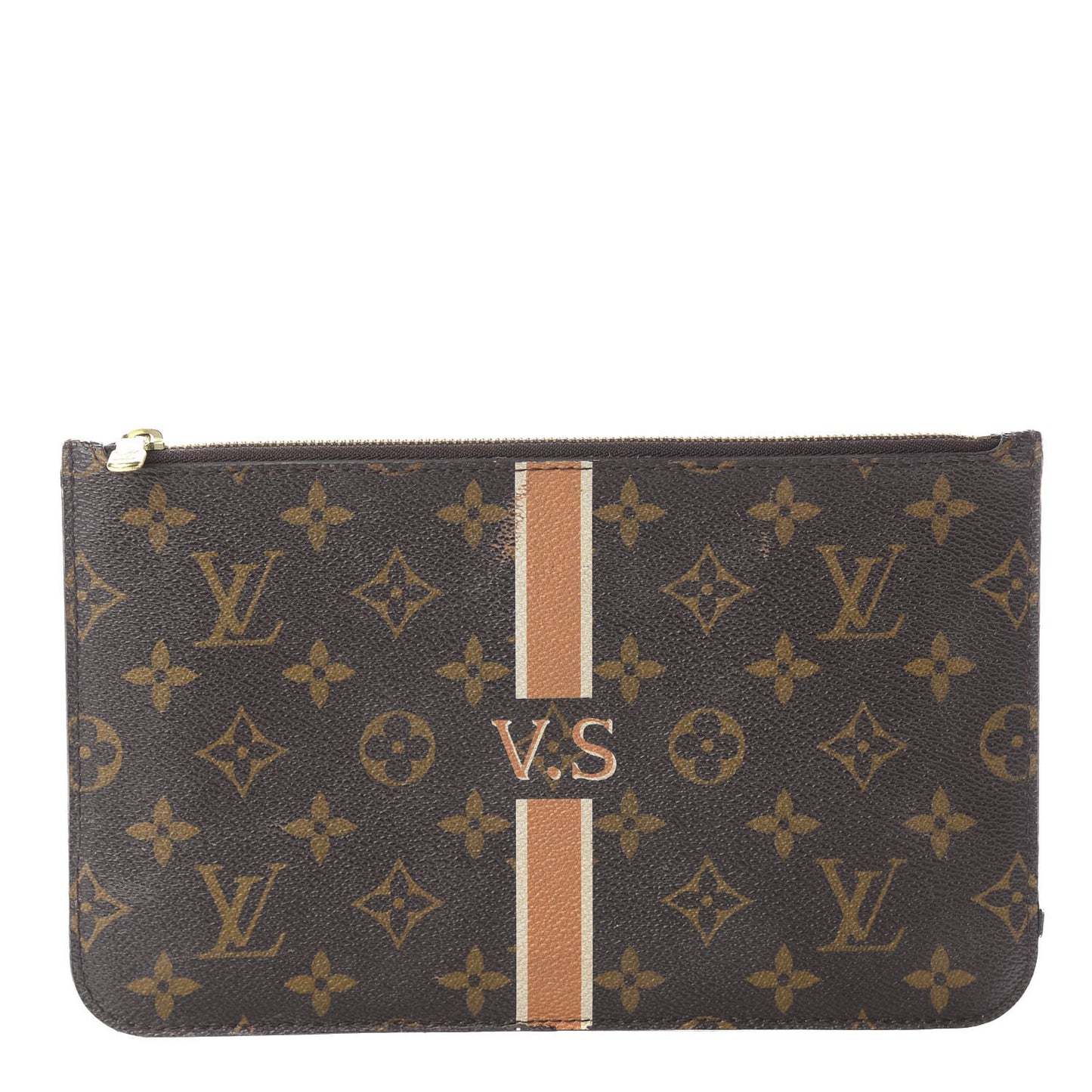 Monogram My LV Heritage Neverfull MM GM Pochette Moutarde White