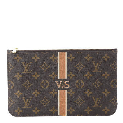 Louis Vuitton Monogram My LV Heritage Neverfull MM GM Pochette Moutarde White 1 of 7