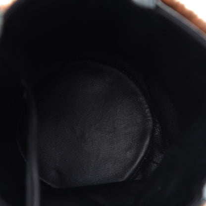 Alexander Wang Rabbit Fur Lambskin Mini Roxy Bucket Rust 5 of 13