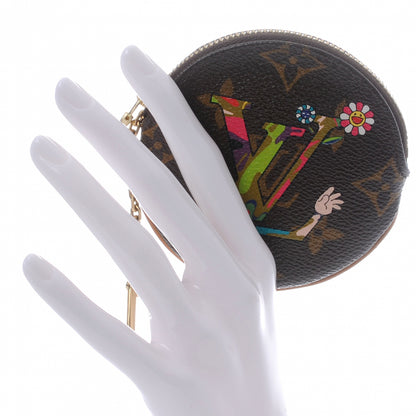 Louis Vuitton Monogram MOCA Round Coin Purse 2 of 6