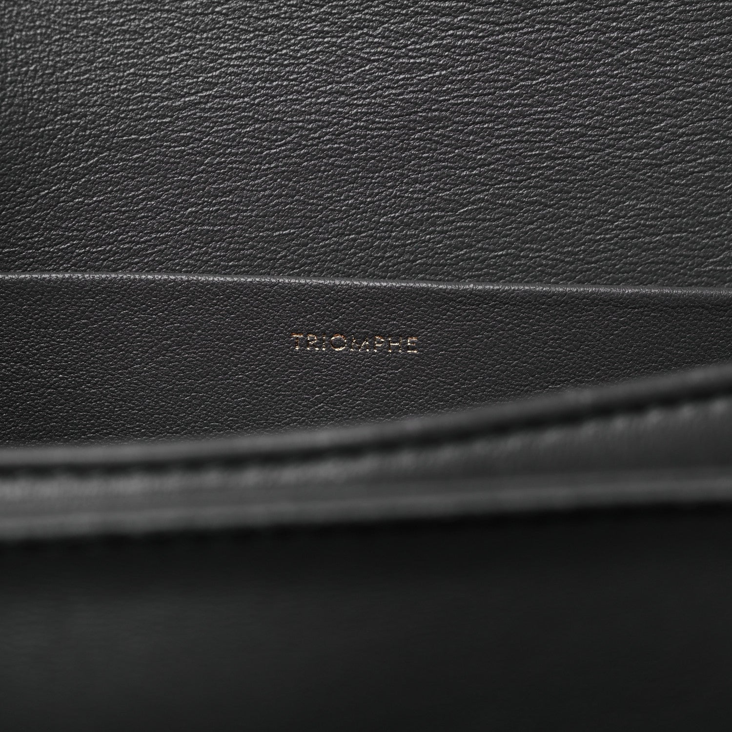 Celine Shiny Calfskin Medium Triomphe Grey 7 of 21