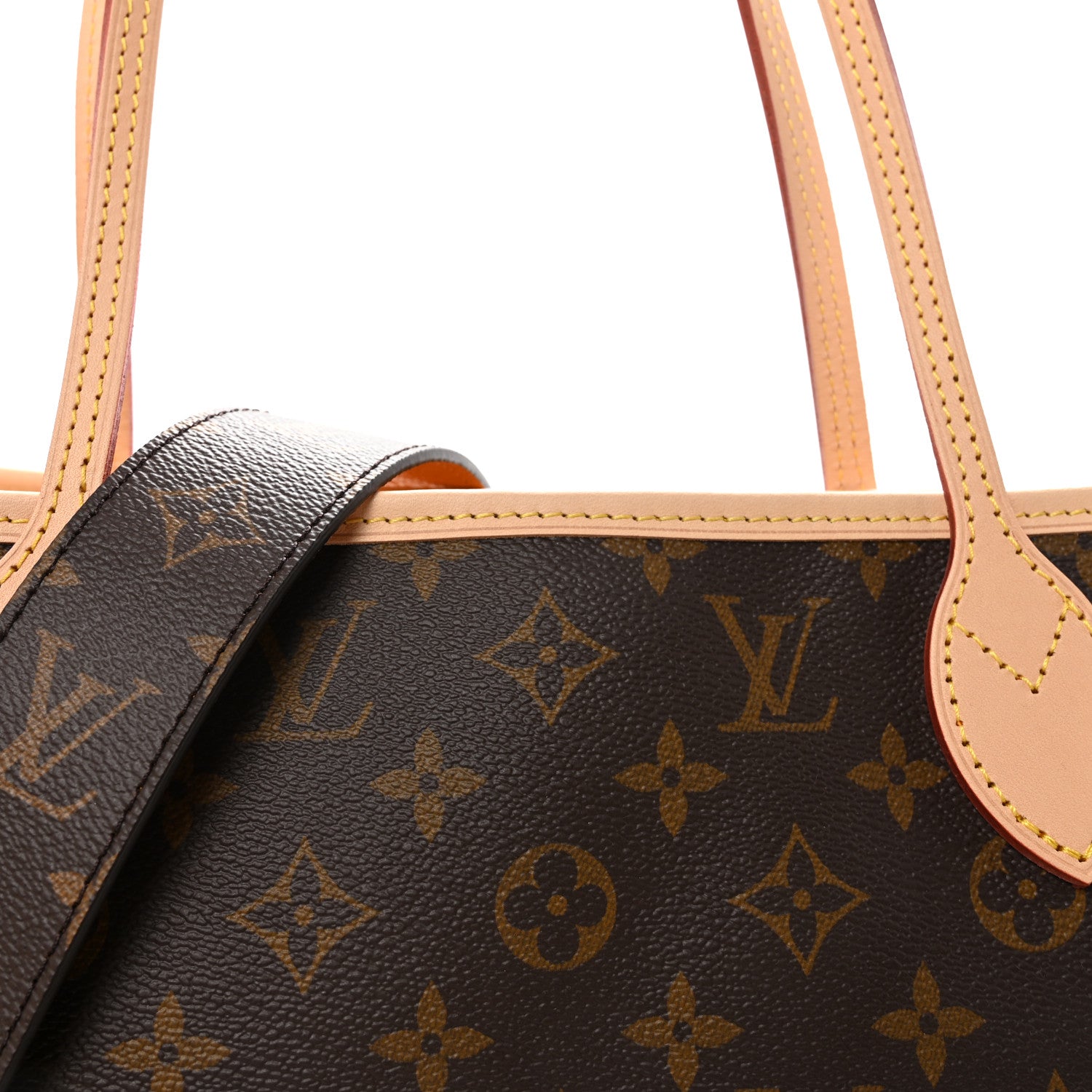 Louis Vuitton Monogram Inside Out Neverfull Bandouliere MM Jaune Safran 7 of 9