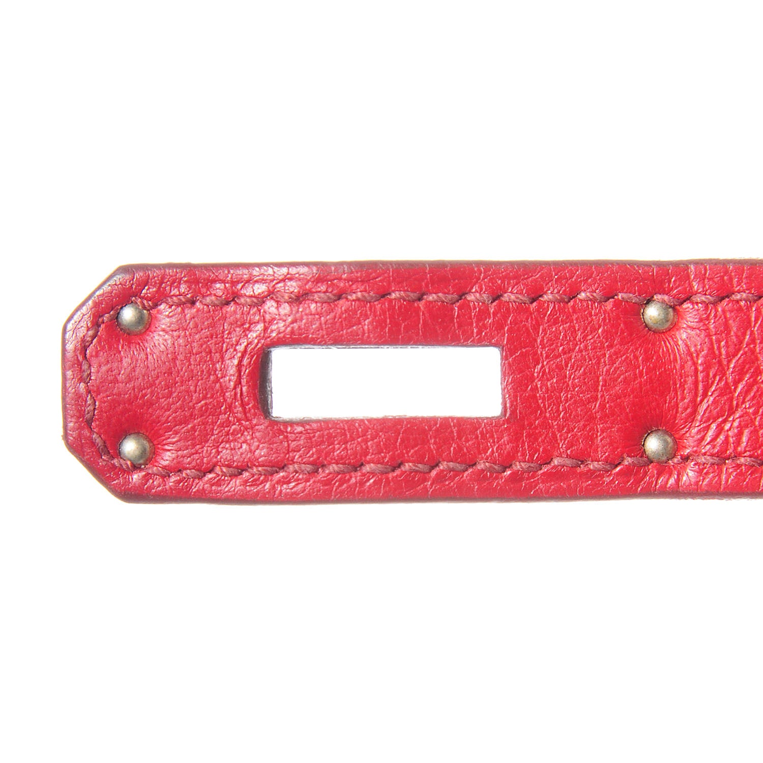 Hermes Taurillon Clemence Kelly Retourne 32 Rouge Garance 15 of 25