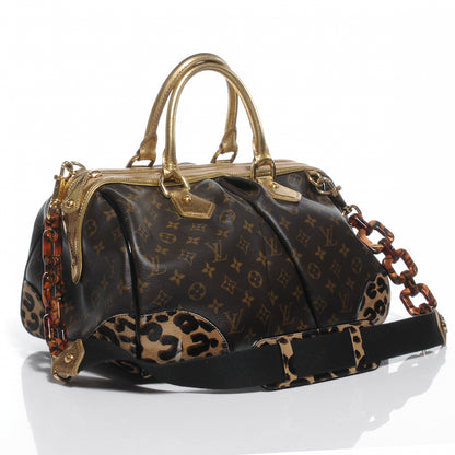 Louis Vuitton Monogram Leopard Stephen Bag 3 of 7