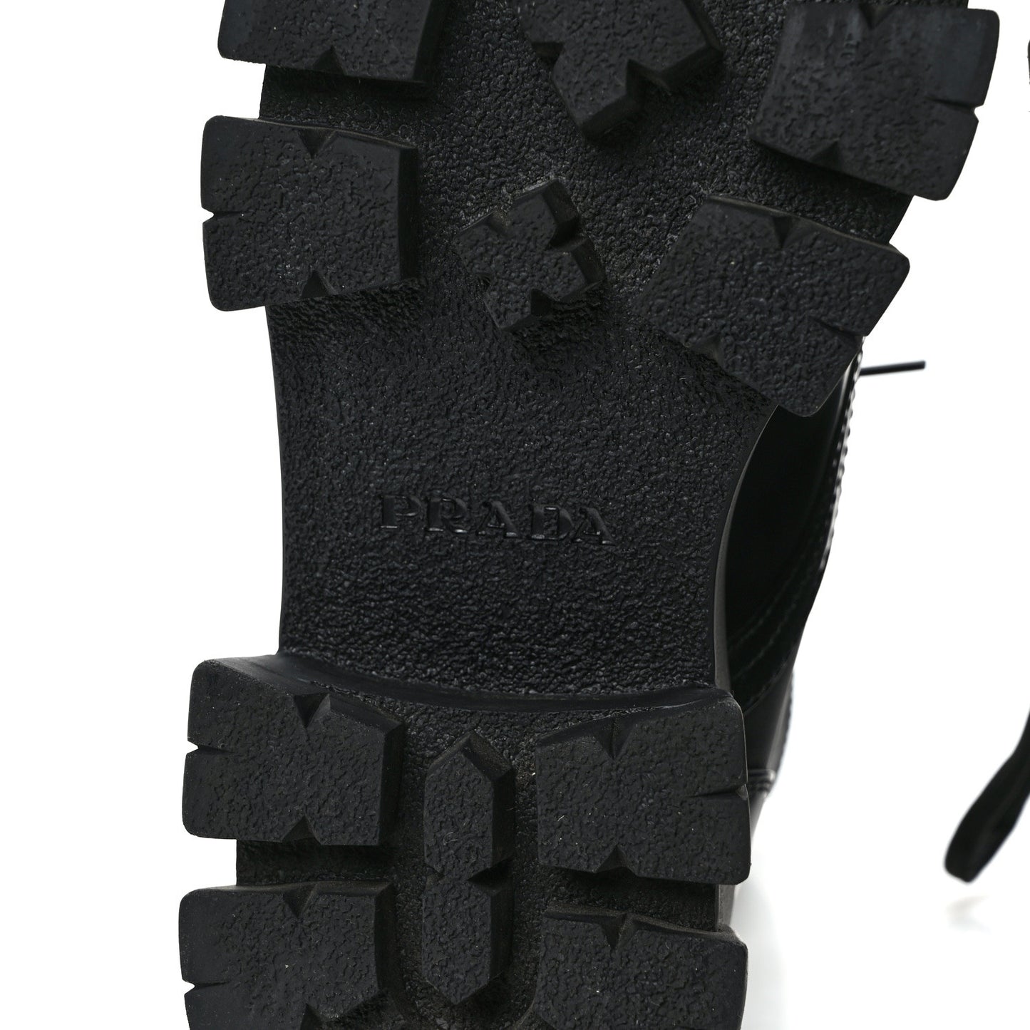 Spazzolato Rois Nylon Metal Triangle Logo Monolith Pouch Pocket 55mm Boots 38.5 Black