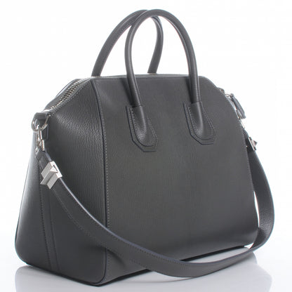 Givenchy Goatskin Medium Antigona Elephant Grey 3 of 8
