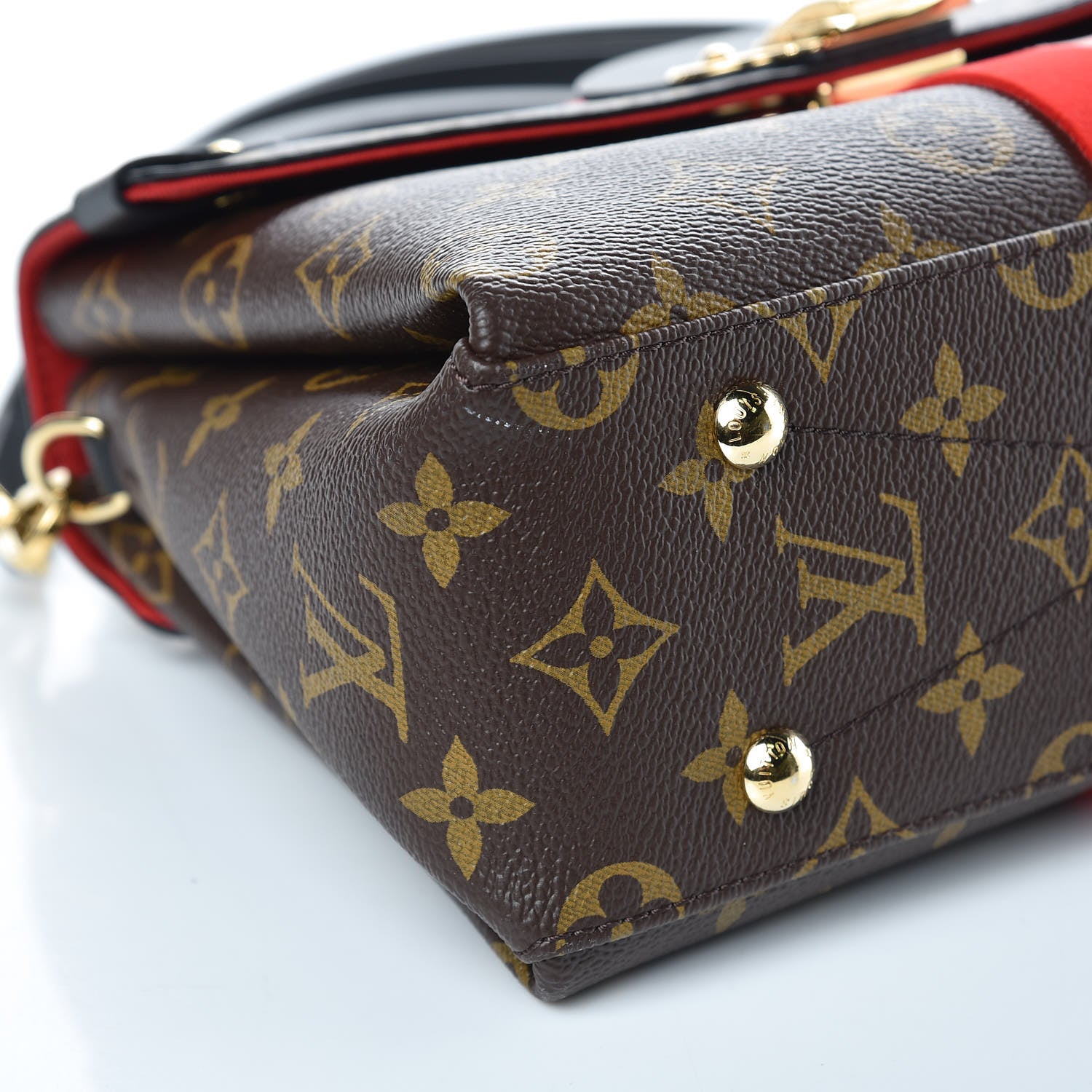 Louis Vuitton Monogram Georges BB Coquelicot Peach 9 of 12
