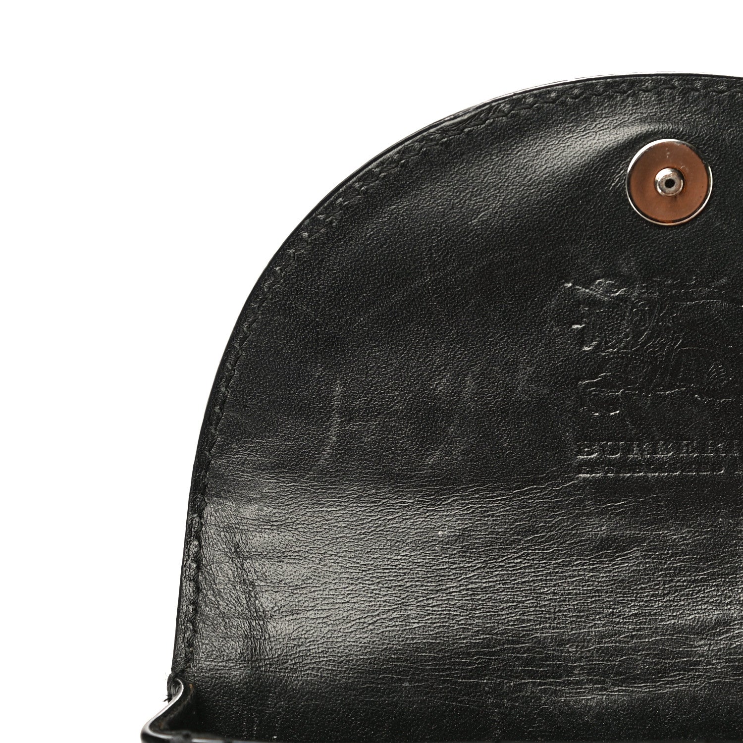 Burberry Patent Calfskin Quilted Mini Crossbody Bag Black 13 of 16