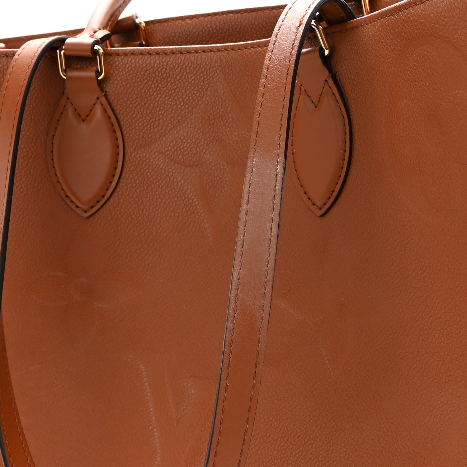 Louis Vuitton Empreinte Monogram Giant Onthego GM Cognac 12 of 13