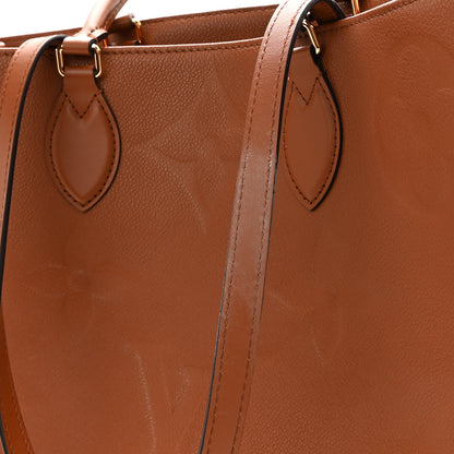 Louis Vuitton Empreinte Monogram Giant Onthego GM Cognac 12 of 13