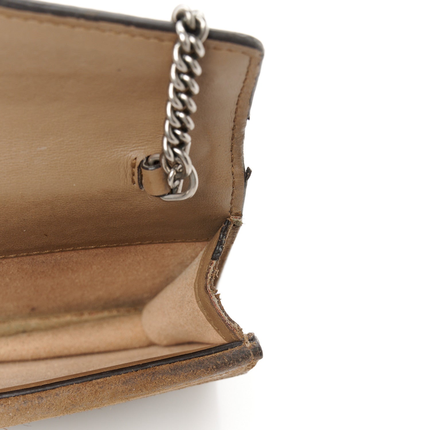 Gucci GG Supreme Monogram Super Mini Dionysus Shoulder Bag Taupe 14 of 14