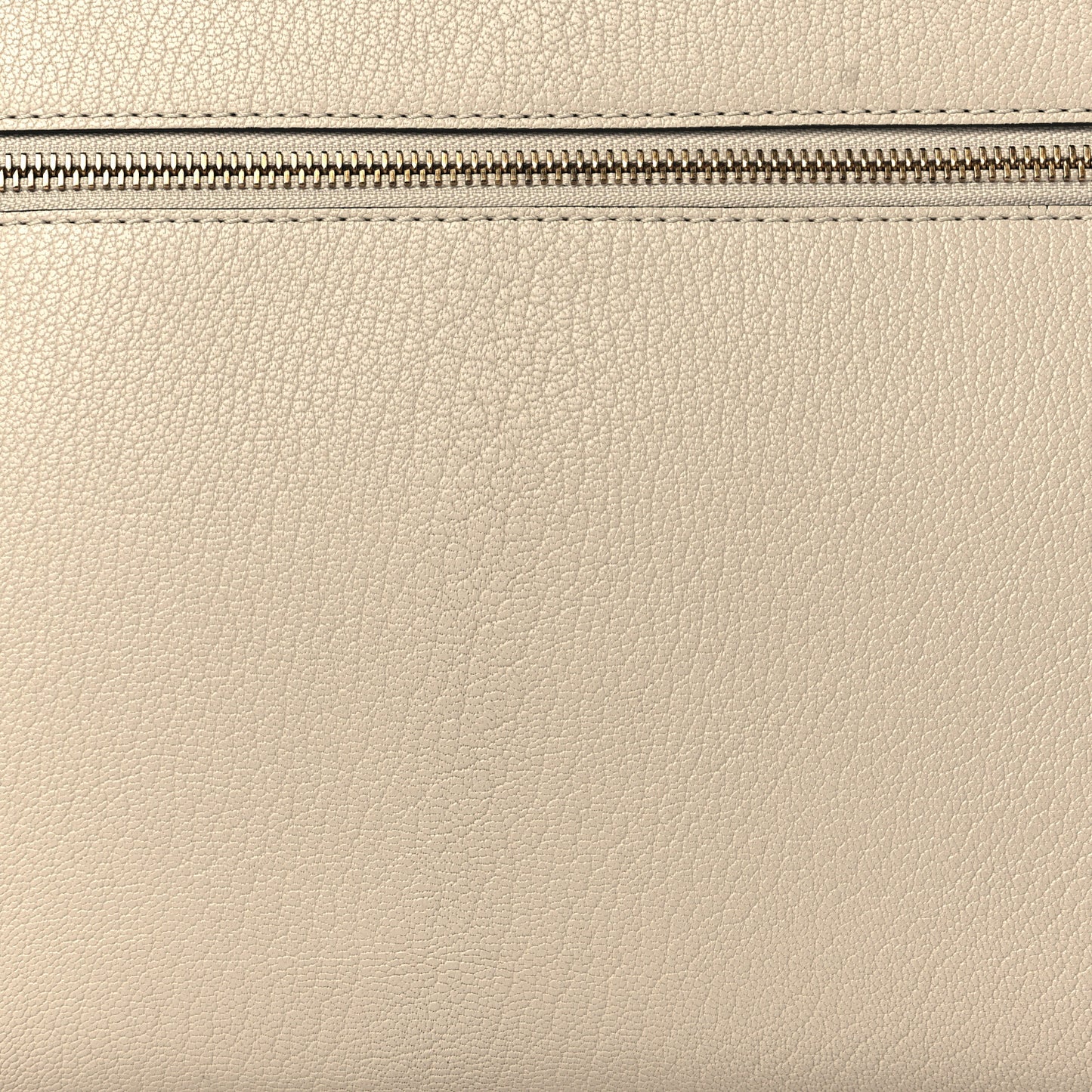 Grainy Calfskin Wristlet Clutch Stone