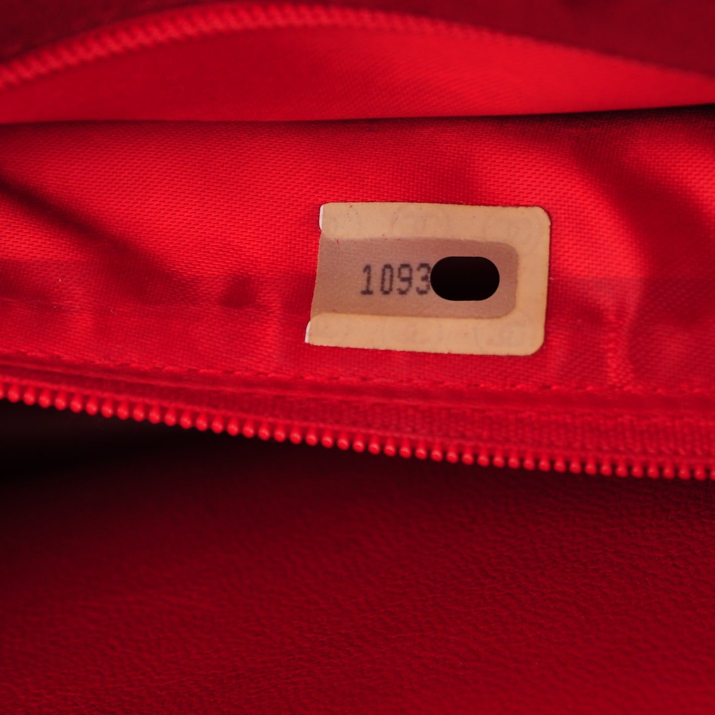 Suede Quilted Tassel Flap Red