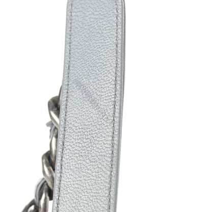 Chanel Lambskin Quilted Large Chanel 19 Flap Grey 15 of 16