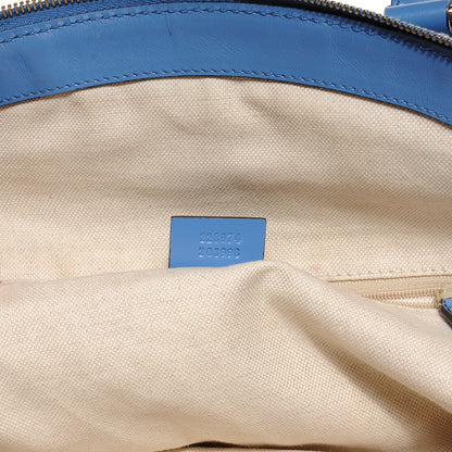 Gucci Monogram Medium Sukey Boston Blue 7 of 7
