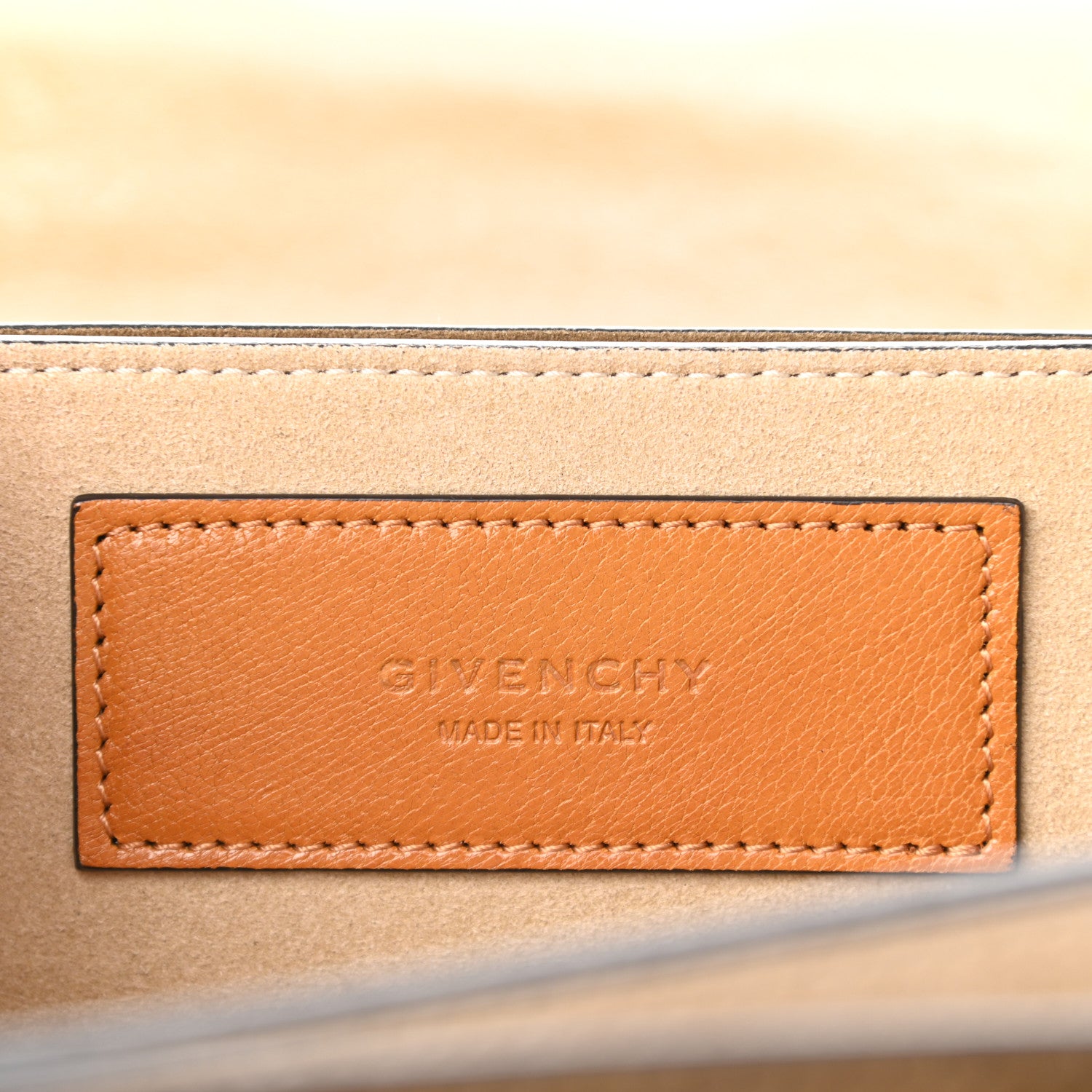 Givenchy Calfskin Small GV3 Shoulder Bag Amber Mastic 5 of 8