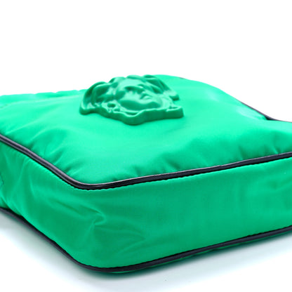 Versace Nylon Palazzo Medusa Crossbody Bag Green 8 of 10