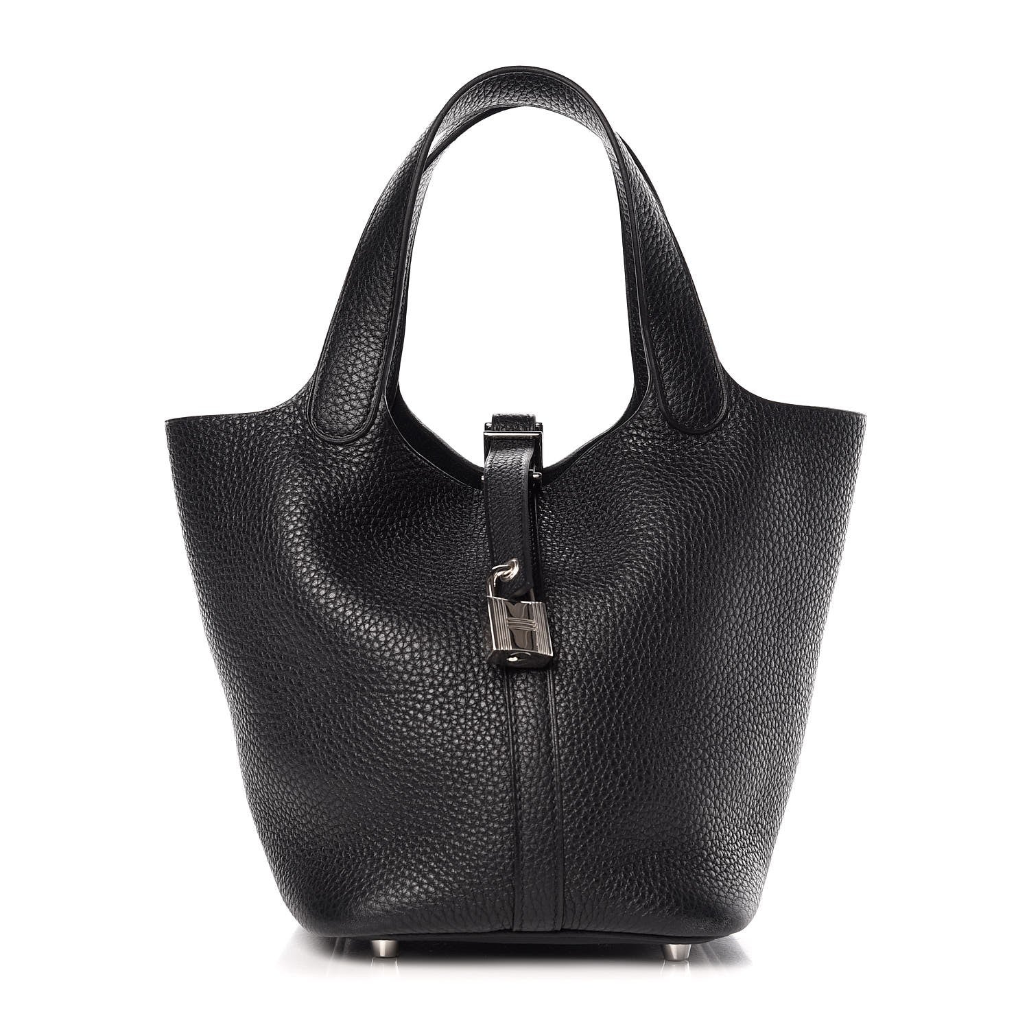 Hermes Taurillon Clemence Picotin Lock 18 PM Black 1 of 12
