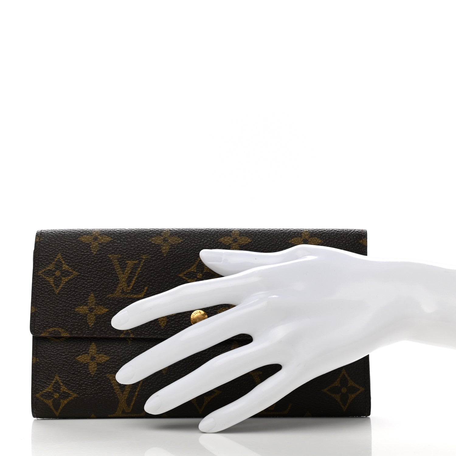 Louis Vuitton Monogram Sarah Wallet 2 of 8