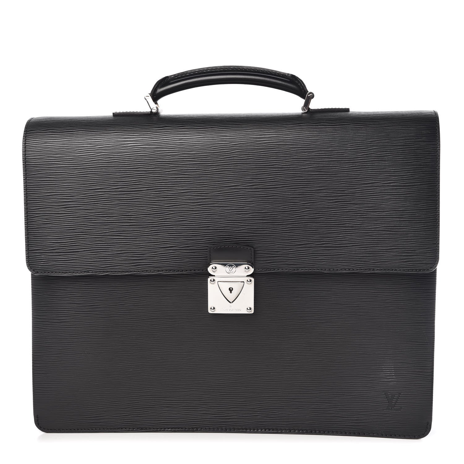 Louis Vuitton Epi Robusto 2 Compartment Briefcase Black 1 of 9