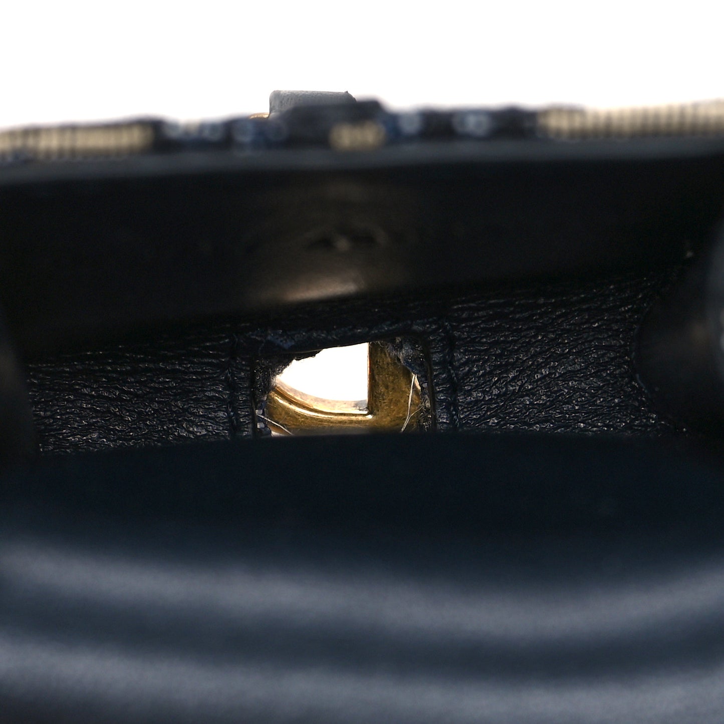 Oblique Saddle Airpods Pro Case Blue