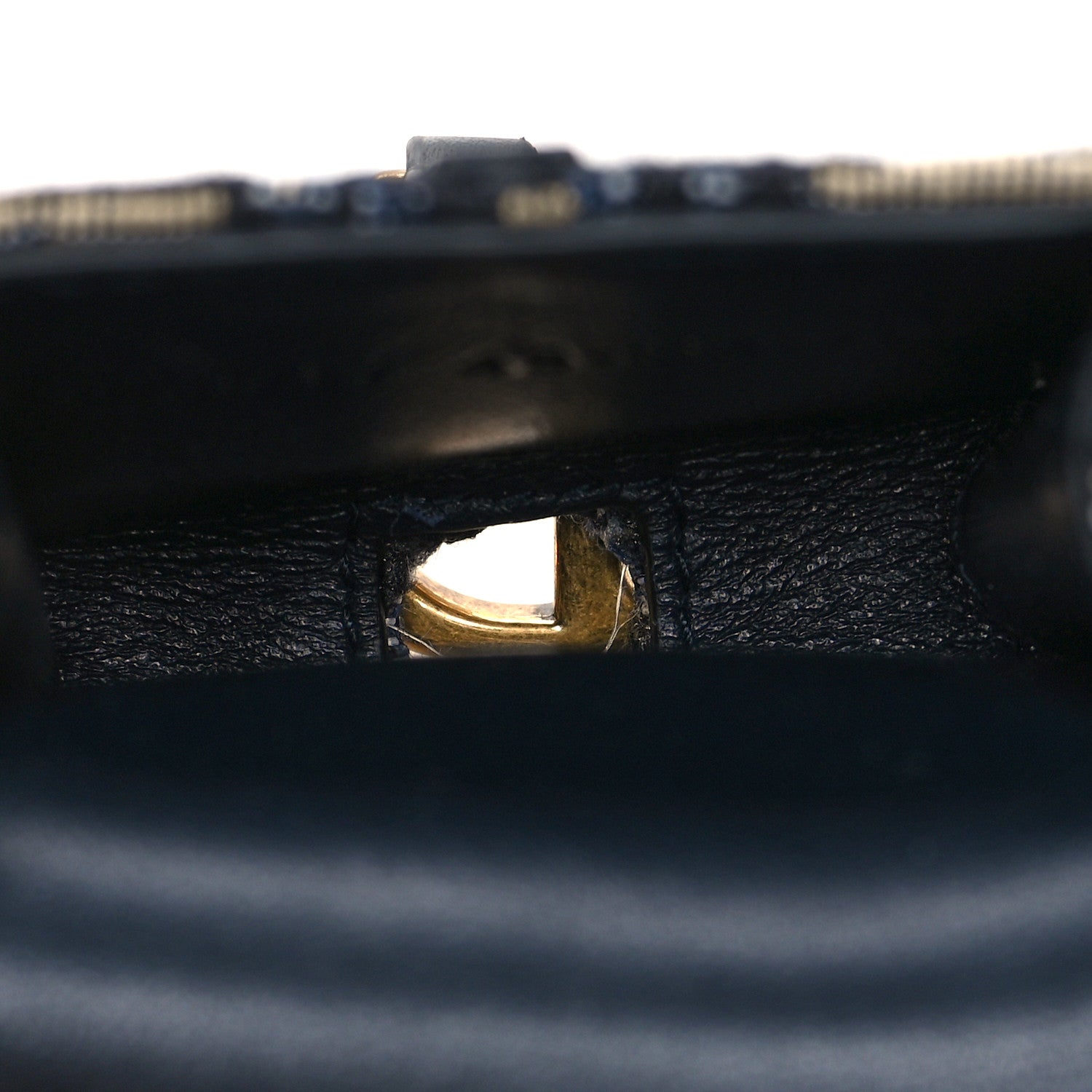 Christian Dior Oblique Saddle Airpods Pro Case Blue 5 of 9