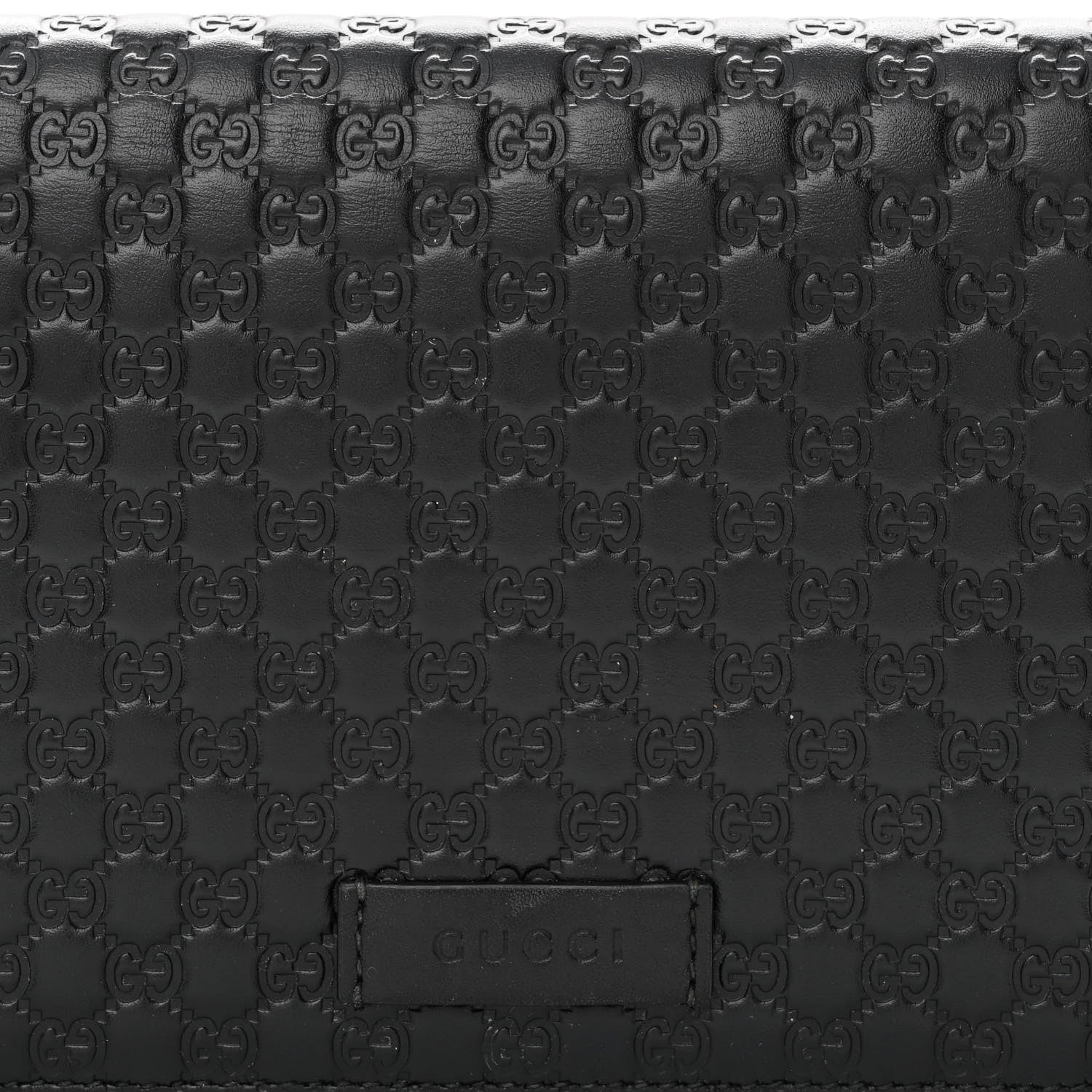 Gucci Microguccissima Crossbody Wallet Black 7 of 9