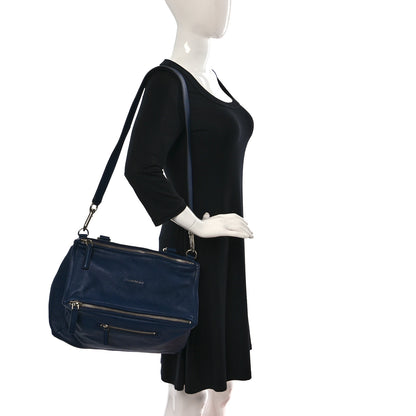 Givenchy Sugar Goatskin Medium Pandora Navy 2 of 13