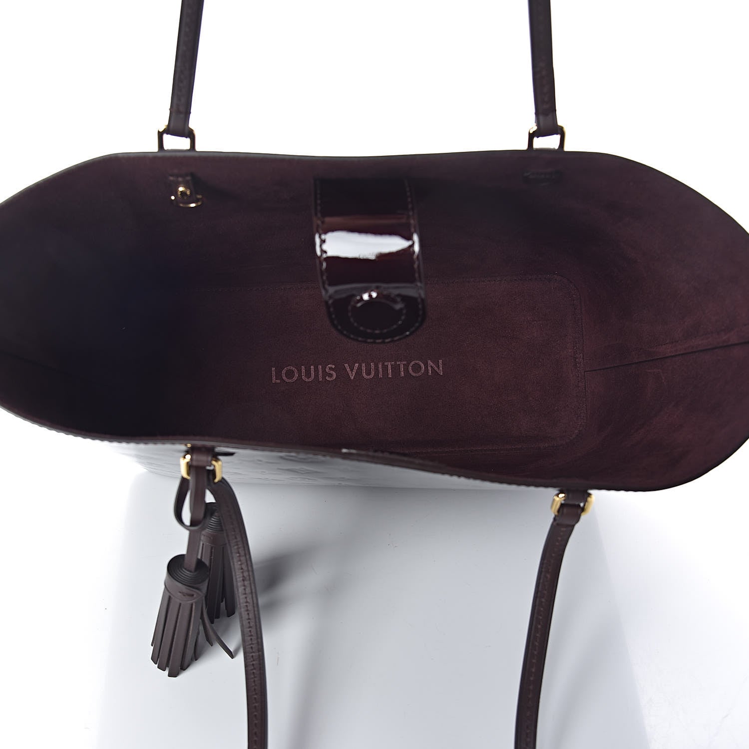 Louis Vuitton Vernis Long Beach MM Amarante 6 of 10