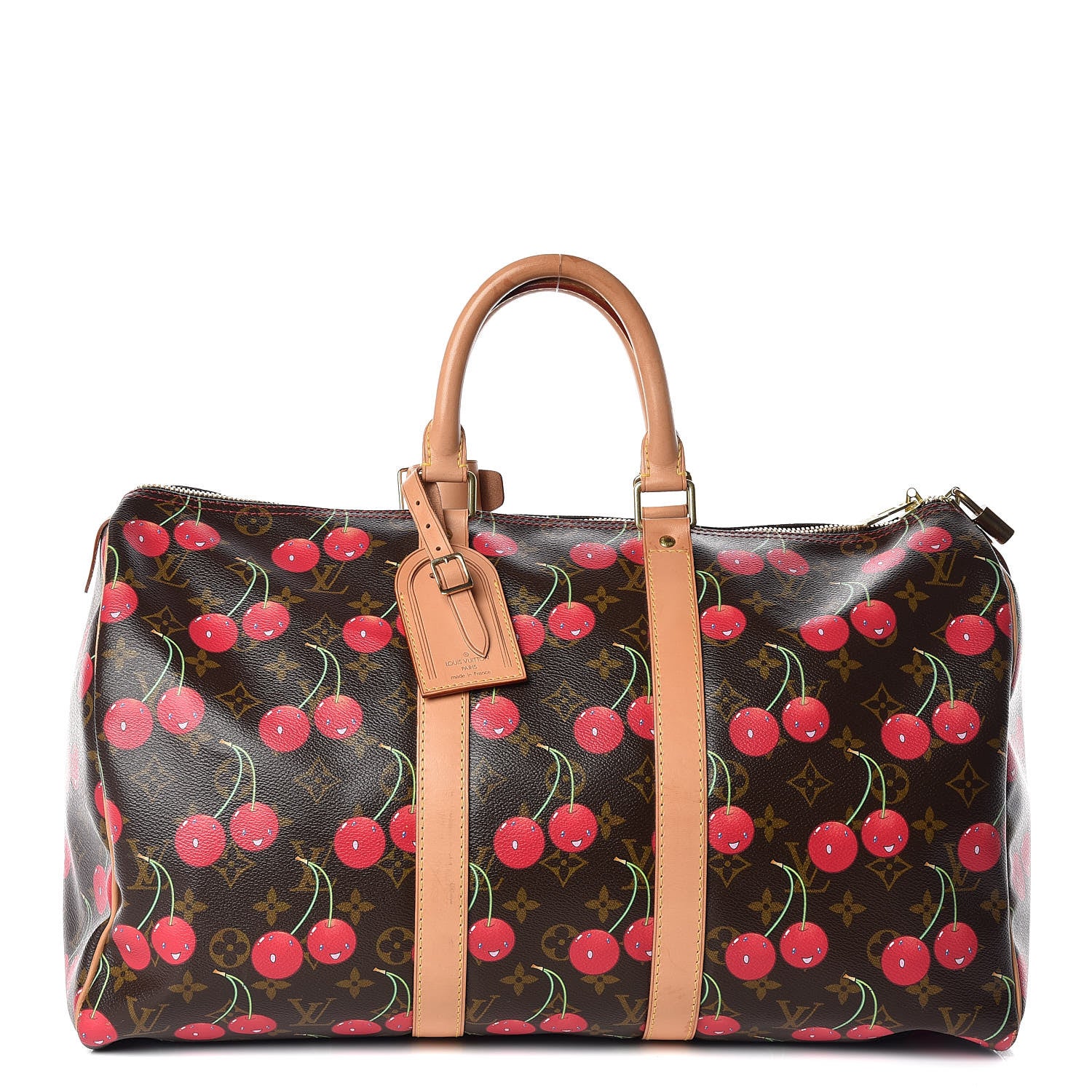 Louis Vuitton Monogram Cerises Keepall 45 1 of 20