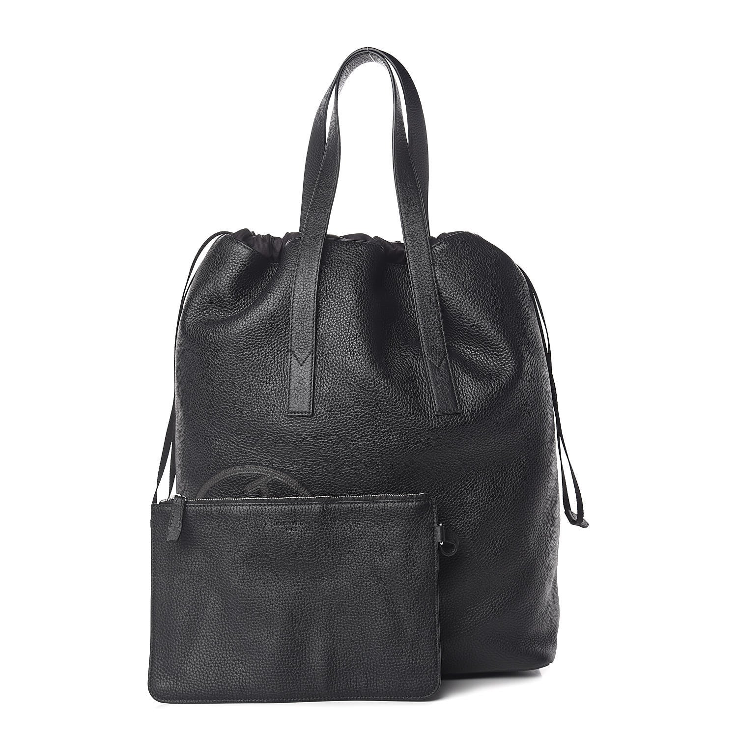 Louis Vuitton Taurillon Cabas Light Black 2 of 11