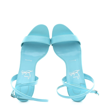 Christian Louboutin Nappa Loubigirl 85 Sandals 38.5 Mineral 3 of 19
