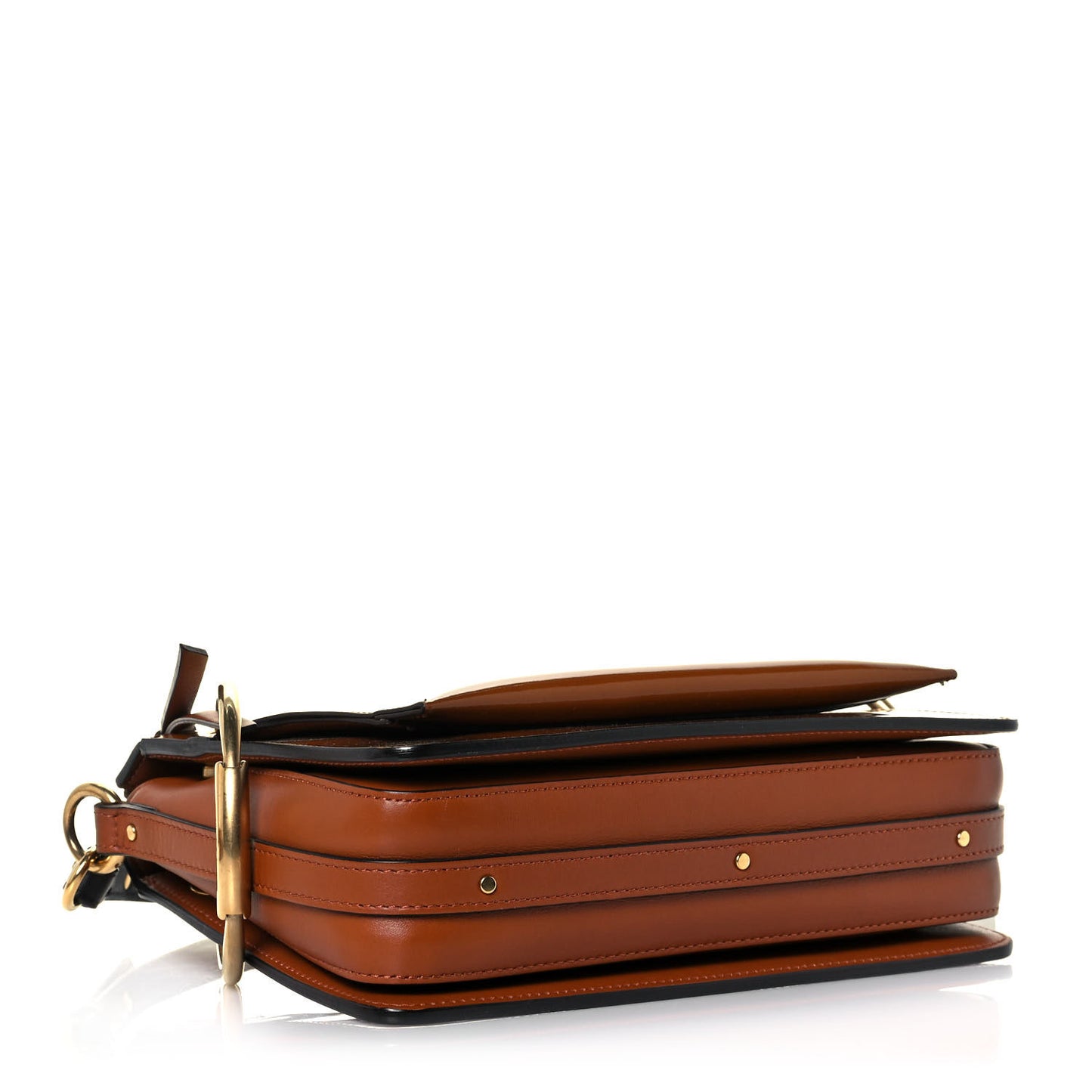 Patent Small Roy Bag Caramel