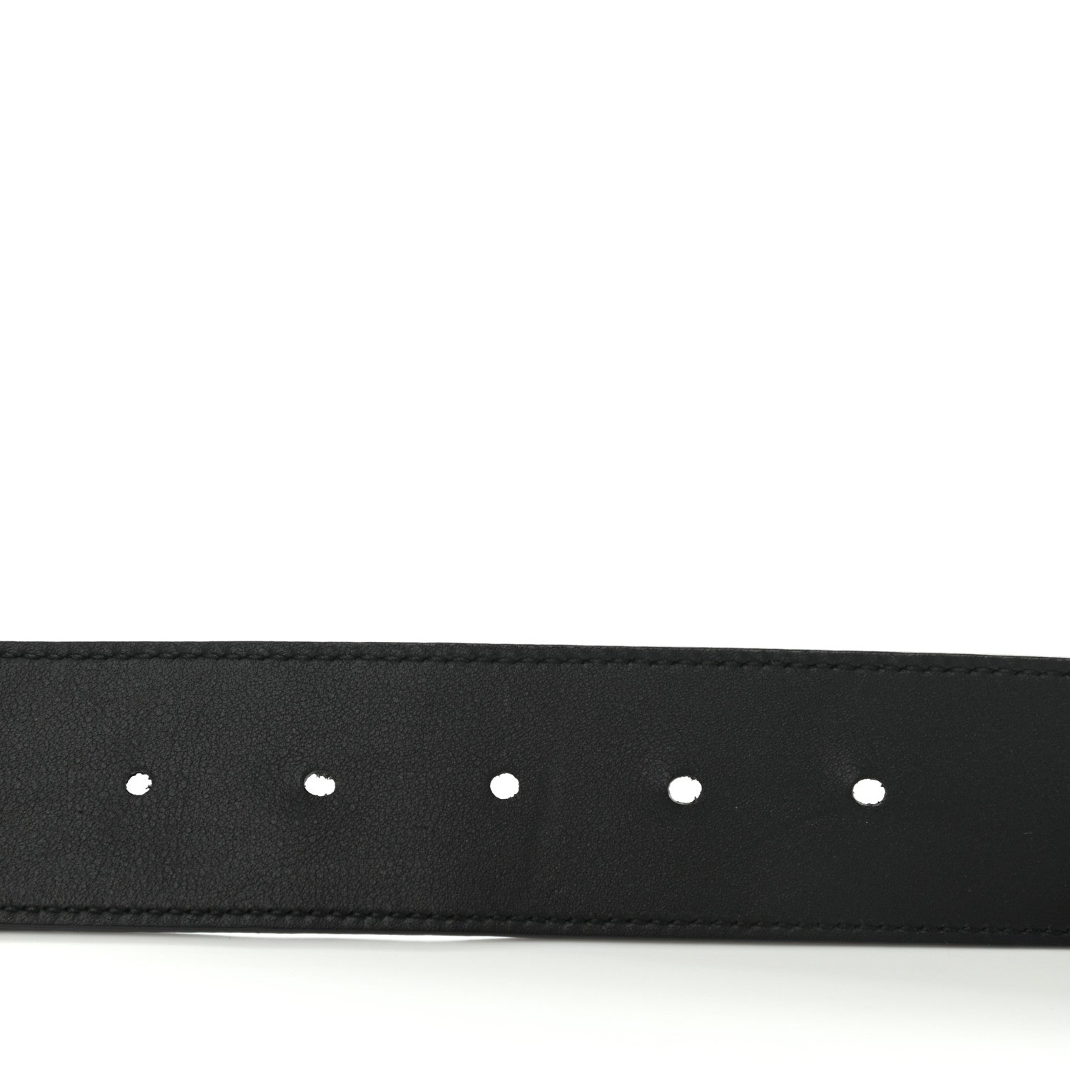 Gucci Moon Calfskin Pearl Double G 40mm Belt 100 40 Black Cream 4 of 7