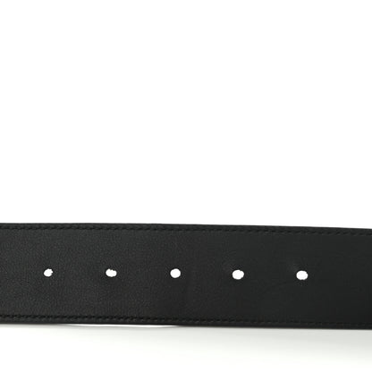 Gucci Moon Calfskin Pearl Double G 40mm Belt 100 40 Black Cream 4 of 7