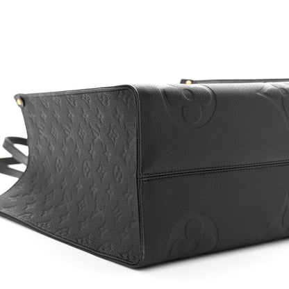 Louis Vuitton Empreinte Monogram Giant Onthego GM Black 9 of 10